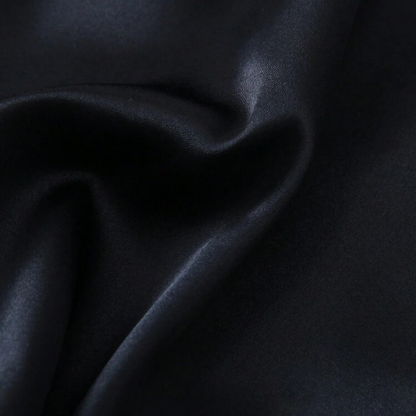 🖤 Black Satin Pajama Set