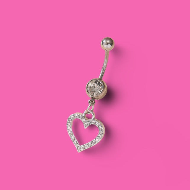 Heartbreaker Heart Belly Ring